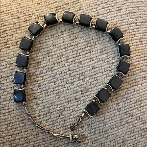 Elegant Blue and Silver Women's Necklace